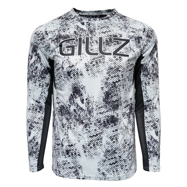 T-shirt de tournoi à manches longues Gillz pour homme - Grunge Scale