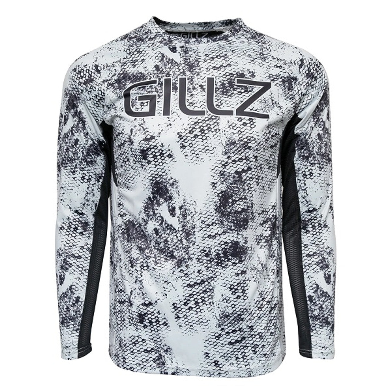 T-shirt de tournoi à manches longues Gillz pour homme - Grunge Scale