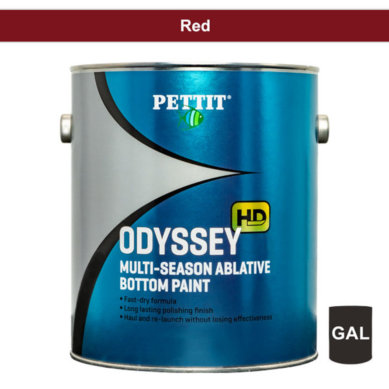 Peinture antisalissure ablative Pettit Odyssey HD pour carène
