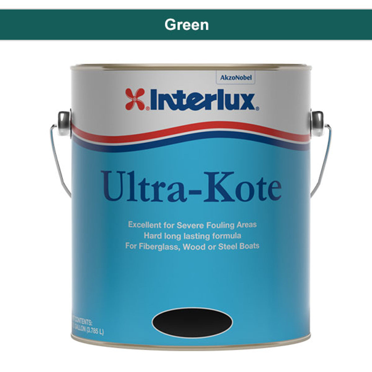 Peinture antisalissure dure Interlux Ultra-Kote pour carène