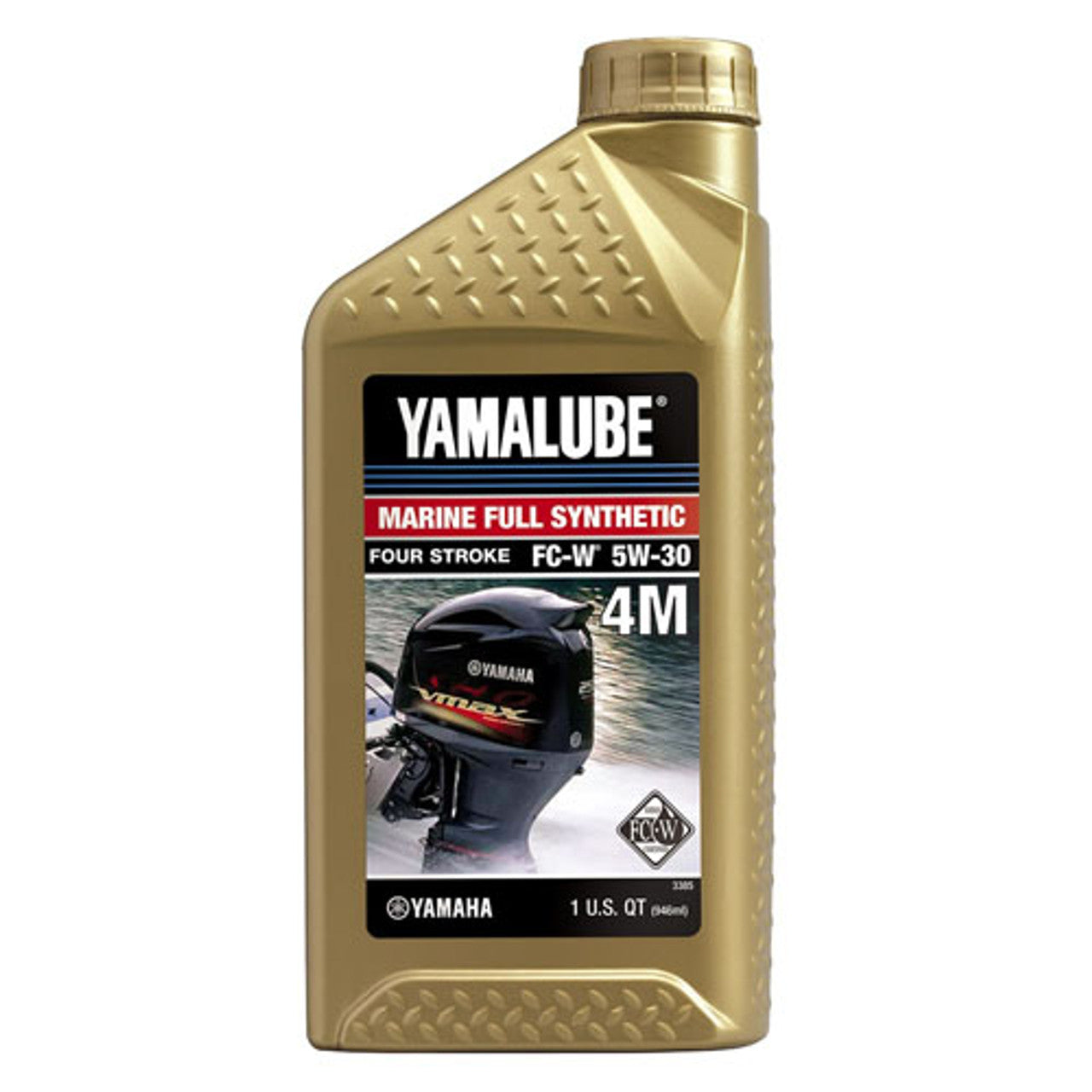Huile marine synthétique Yamalube 5W-30 pour moteurs 4 temps