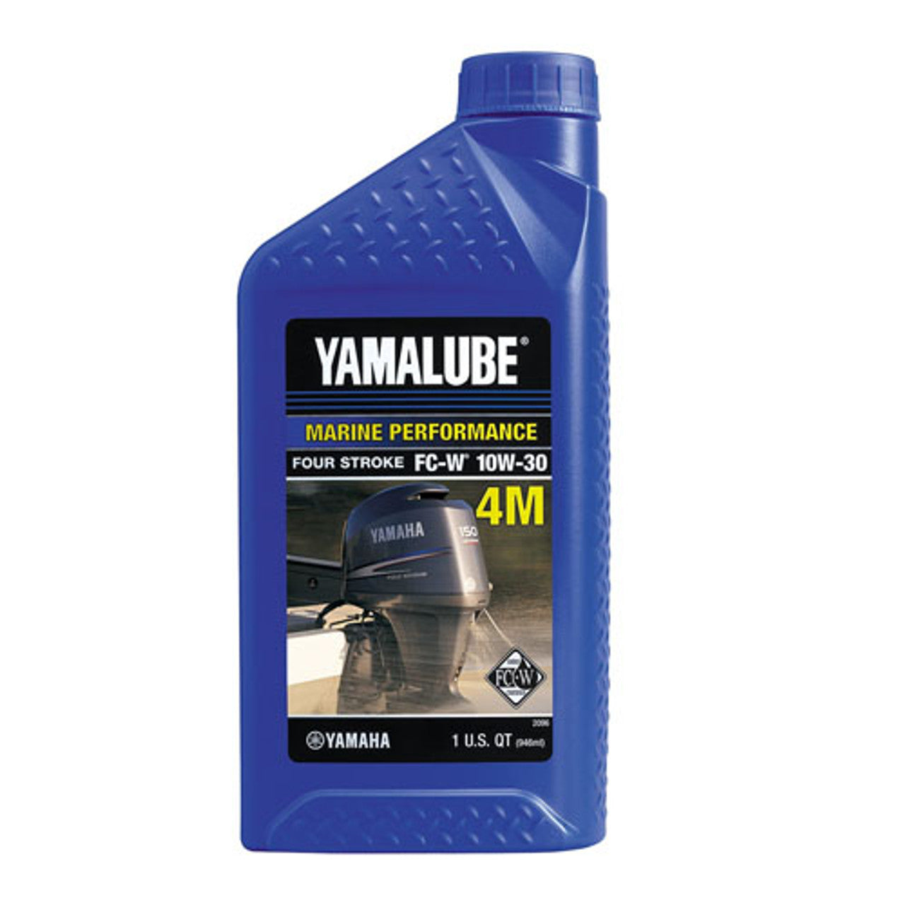 Huile marine conventionnelle Yamalube 10W-30 pour moteurs 4 temps