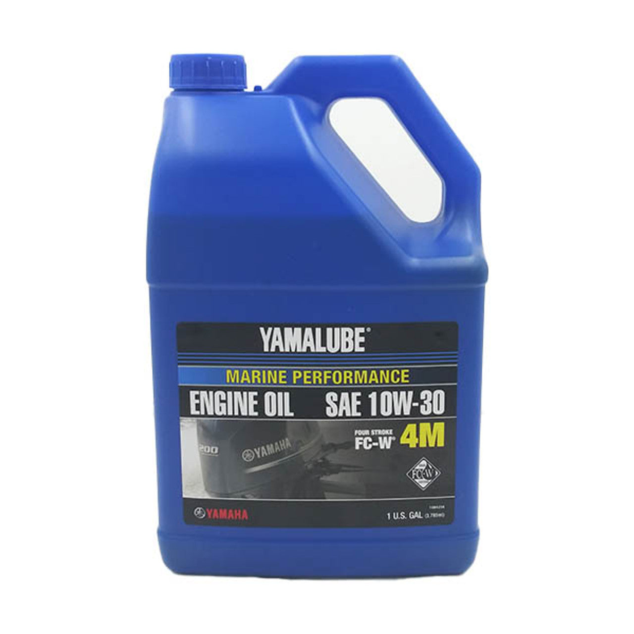 Huile marine conventionnelle Yamalube 10W-30 pour moteurs 4 temps