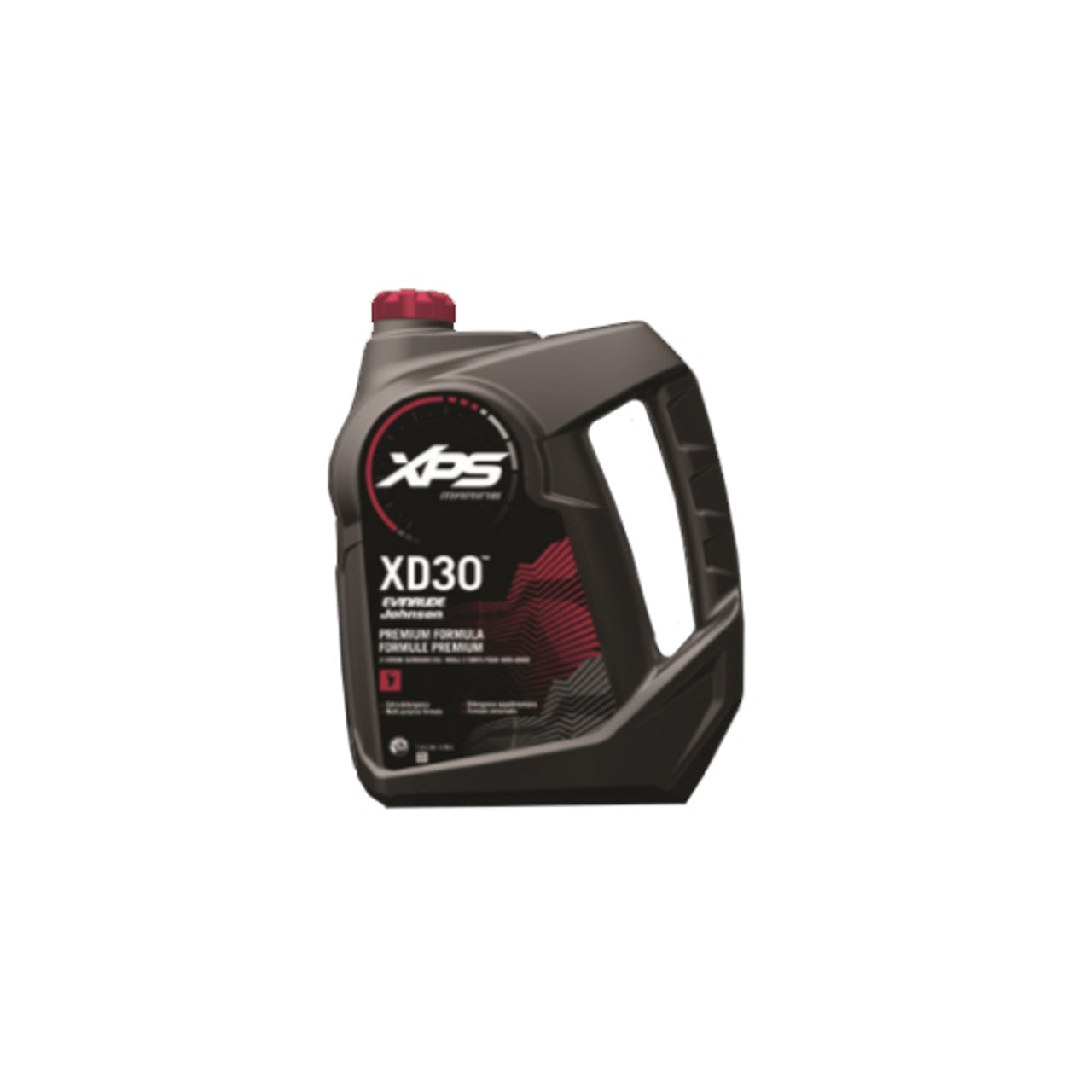 Huile marine conventionnelle Johnson-Evinrude XD30 pour moteurs 2 temps