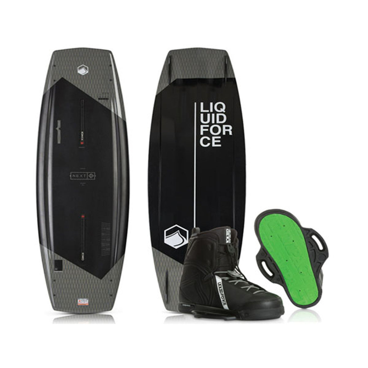 Wakeboard Liquid Force Next avec bottes classiques