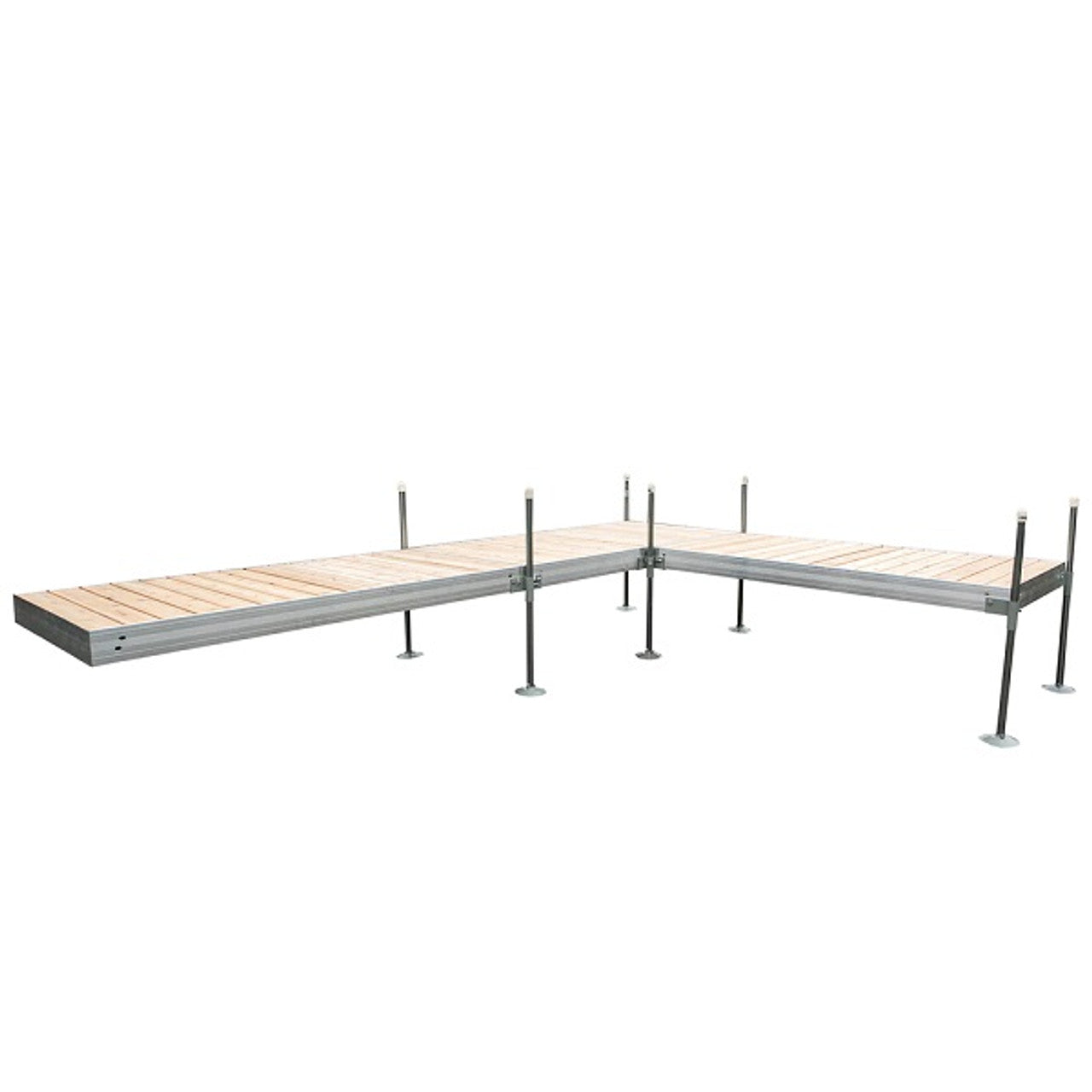 Quai en L Tommy Docks avec terrasse en cèdre