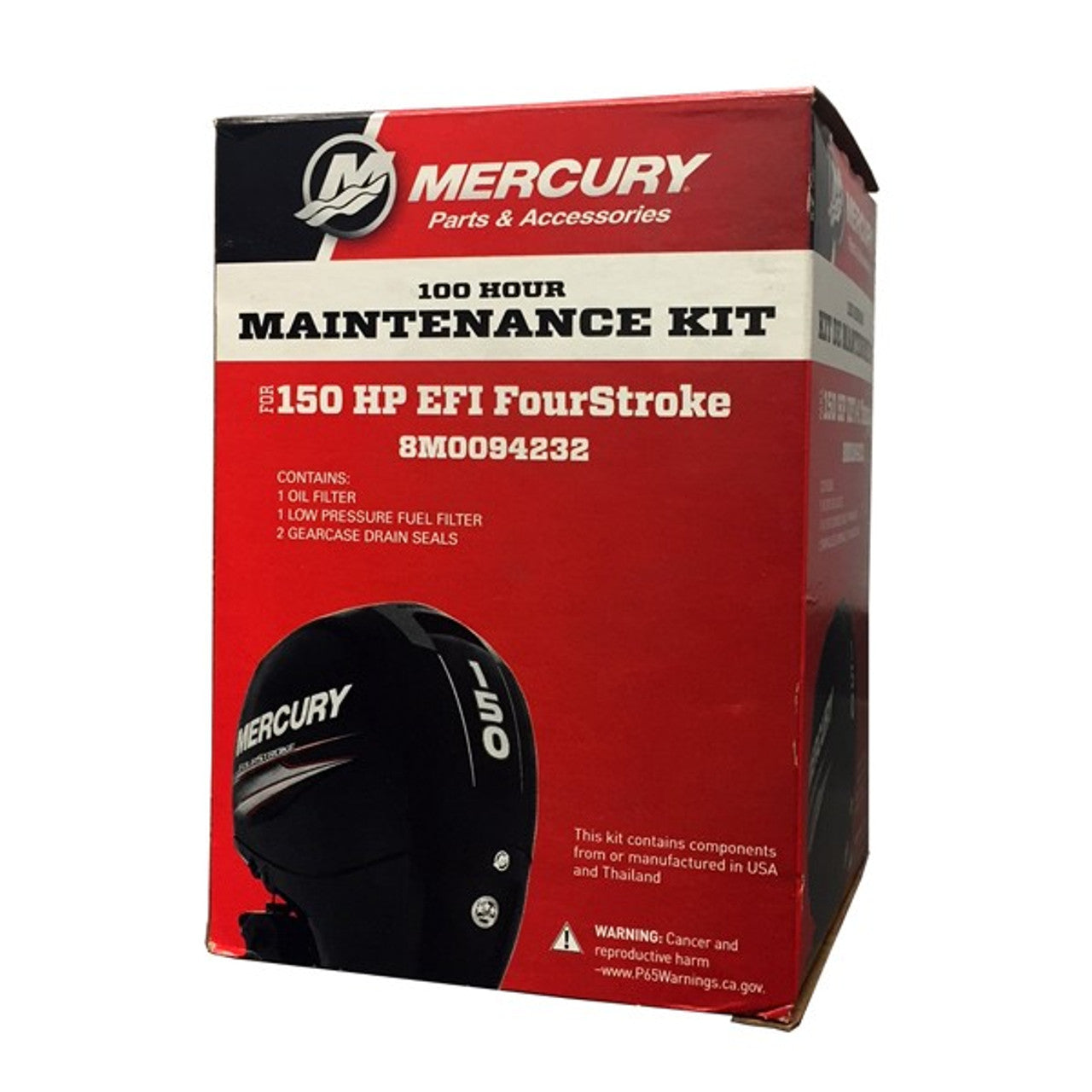 Mercury 100-Hour Maintenance Service Kit - 150 HP EFI FourStroke
