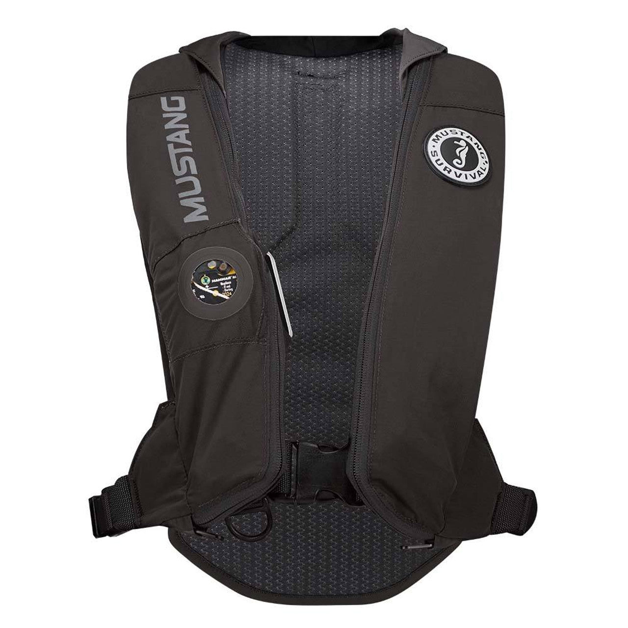 Mustang MD5183-13-0-202 Elite 28 Hydrostatic Inflatable PFD - Black
