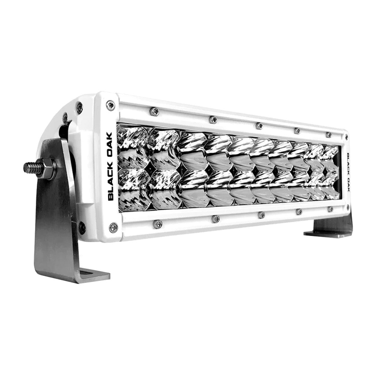 Black Oak 10CM-D5OS Pro Series Double Row Combo 10" Light Bar - White