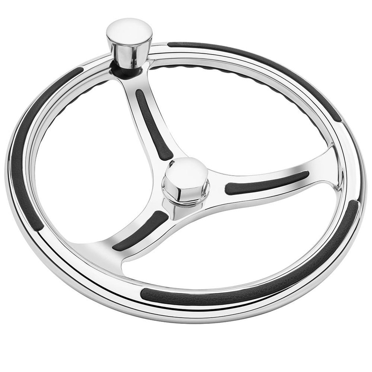 Schmitt Ongaro Primus Model 740 - 13.5" Wheel w/Knob Finger Grip - 3/4" Tapered Shaft w/Faux Nut - 1/2" 3/4" Adapters