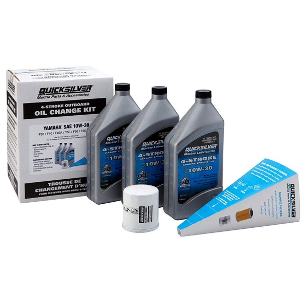 Quicksilver Yamaha 4-Stroke F30-F70 Oil Change Kit