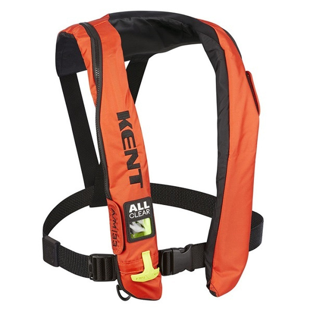 Kent A/M-33 Orange Auto/Manual Inflatable Life Vest