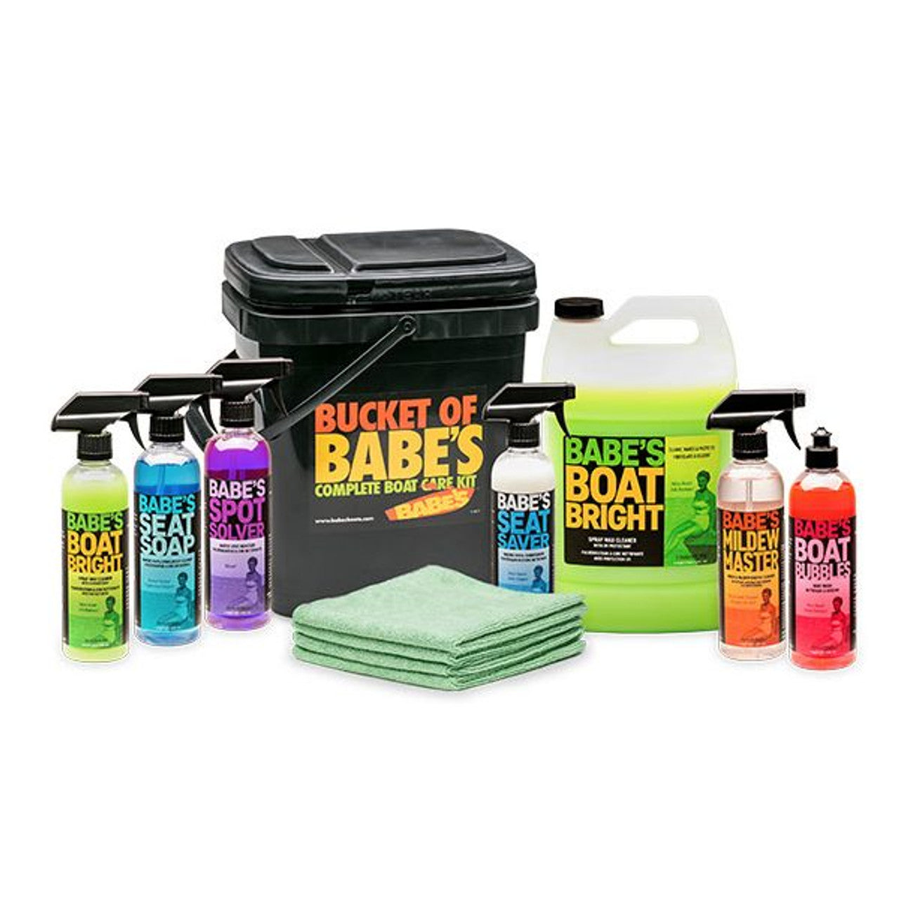Bucket of Babe's Complete Boat Care Package