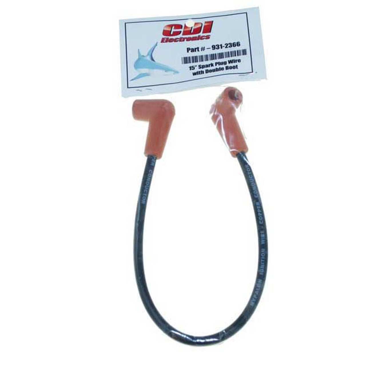 CDI 931-2366 Spark Plug Wire 15 Inch Double Booted