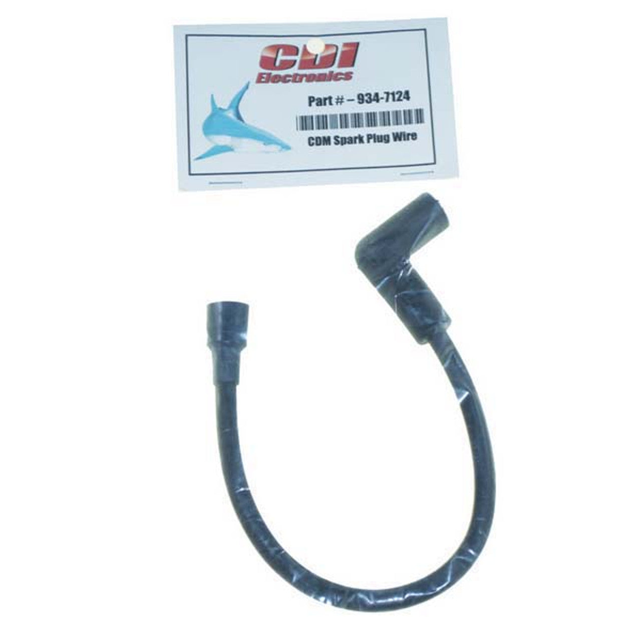 CDI 934-7124 CDM Inductive Spark Plug Wire 11.5 Inch Single Booted