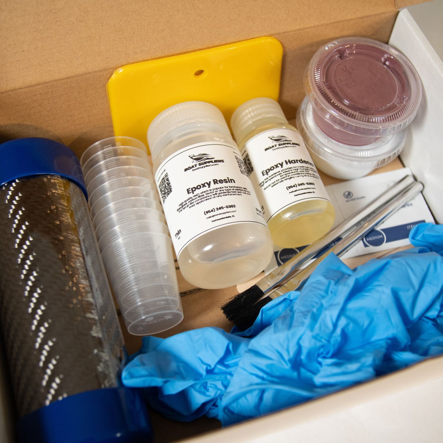 Kit de réparation en fibre de carbone