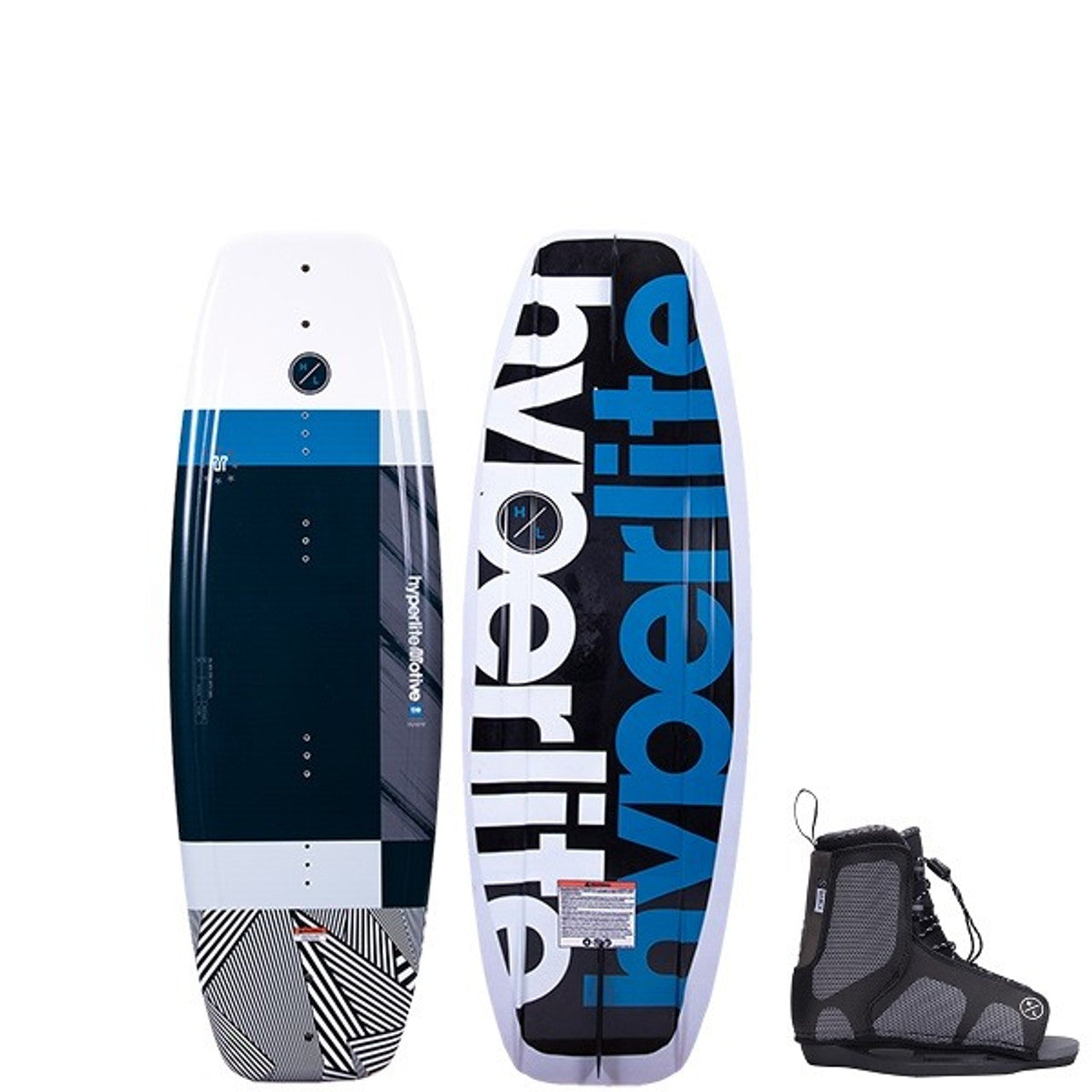 Hyperlite Motive Jr. Wakeboard w/ Remix Kids Boots