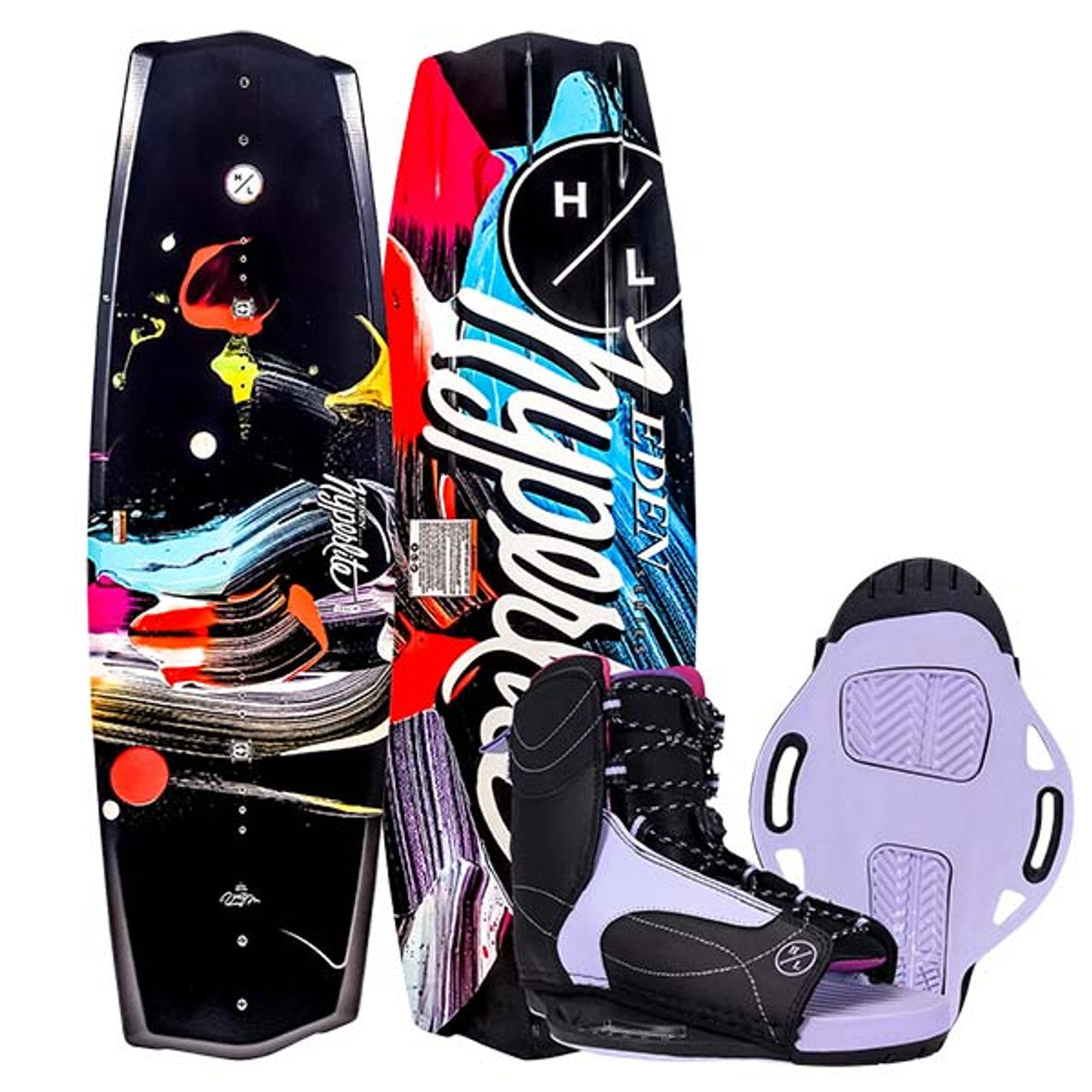 Hyperlite 130 Eden 2.0 Wakeboard w/Jinx Boots