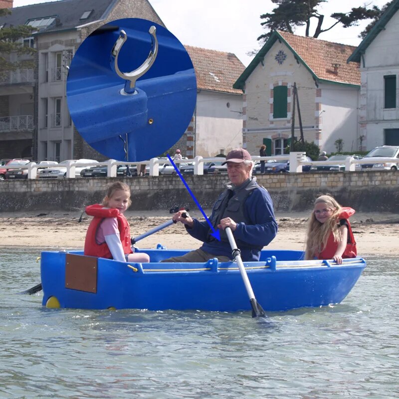 Dame de nage en acier inoxydable 316 pour montage sur pont, qualité marine, pour bateau