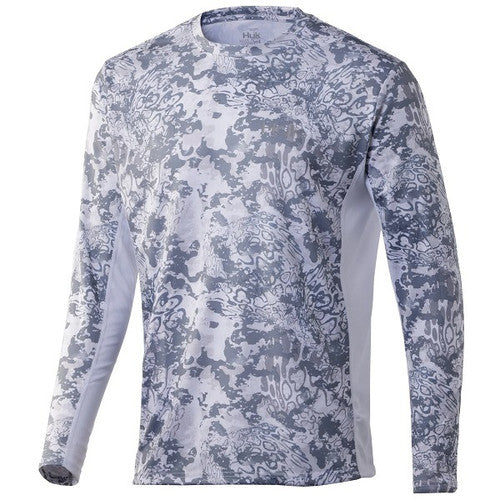 T-shirt à manches longues Huk Icon X Tide Change - Hogs Back