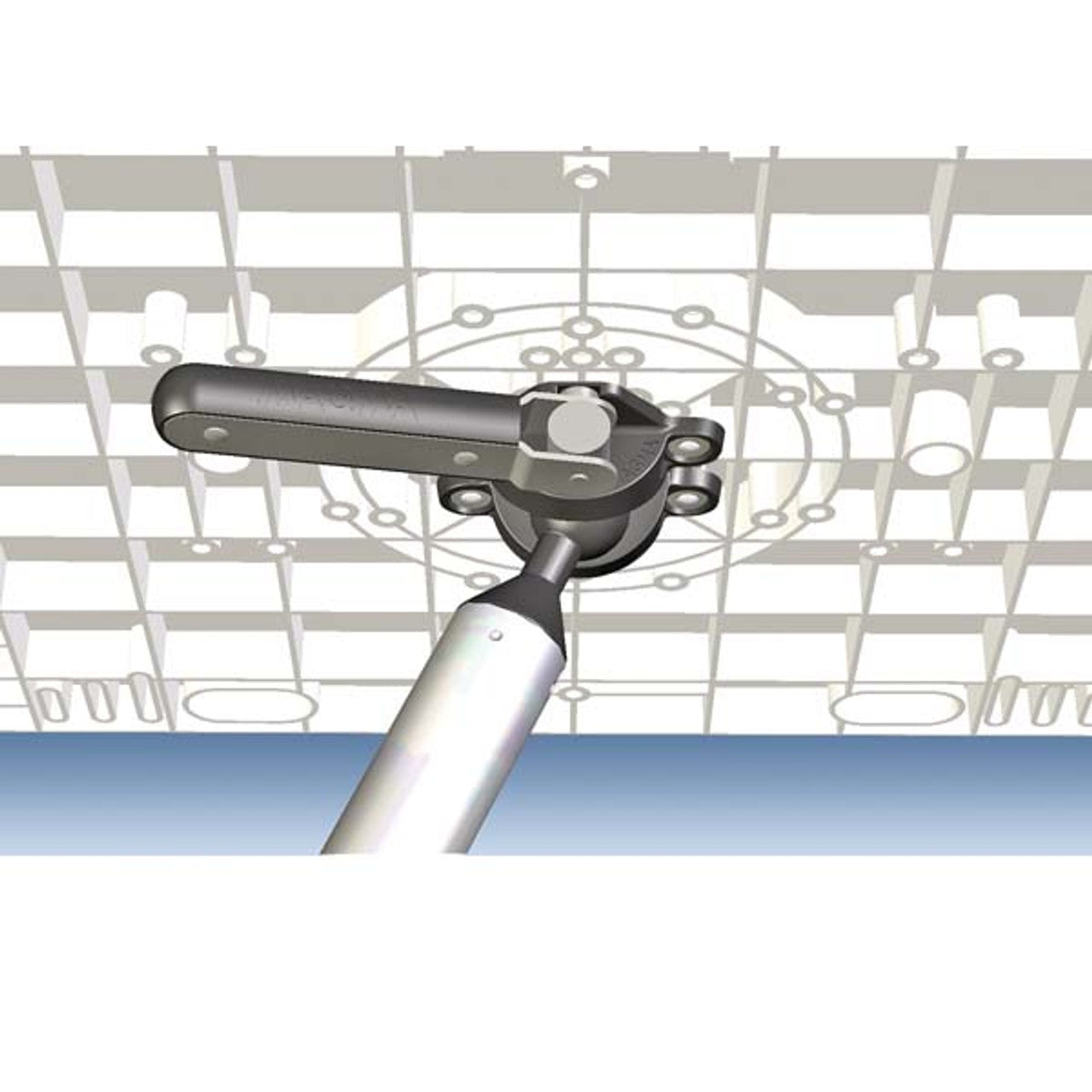 Magma Levelock Adjustable Rod Holder Mount