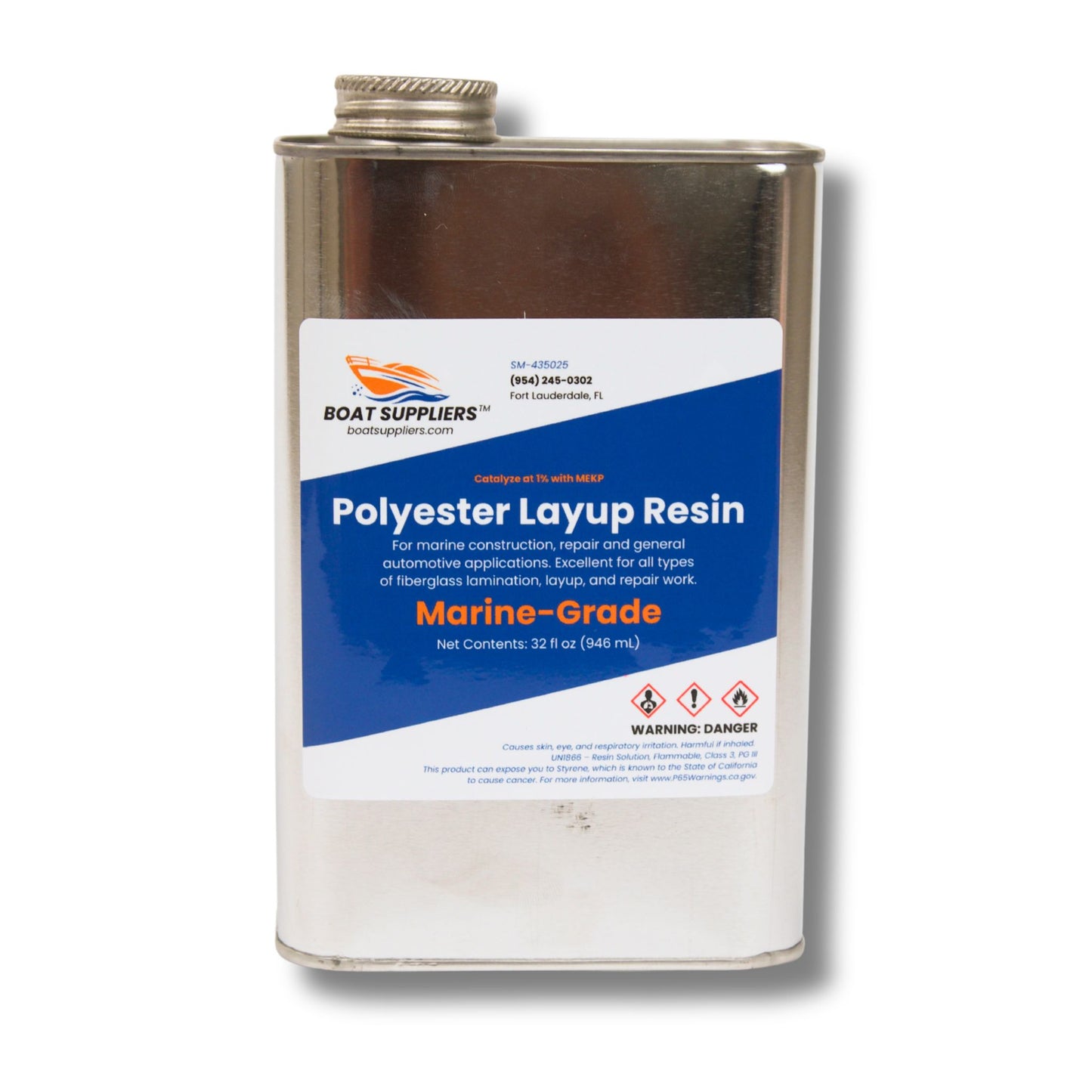 435 Standard Polyester Layup Resin