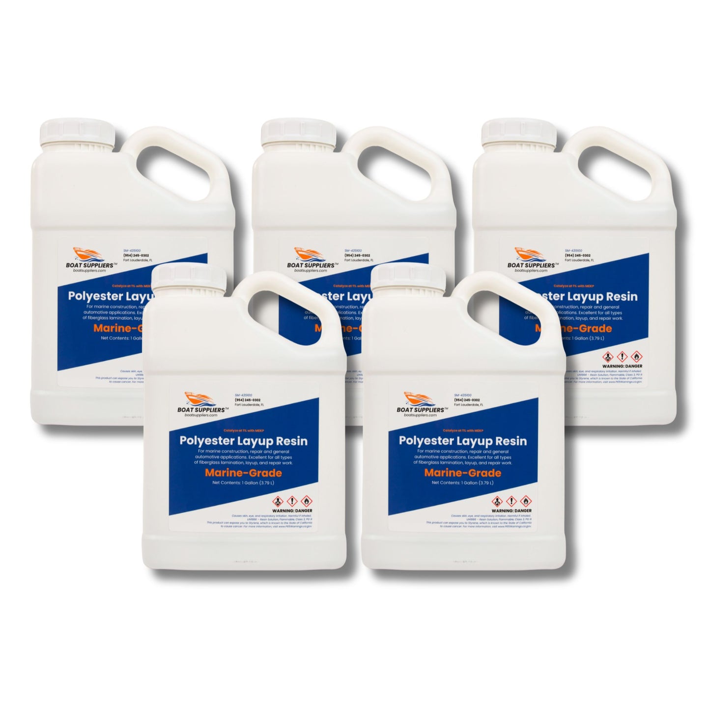 435 Standard Polyester Layup Resin with Hardener