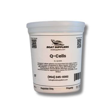 Boat Suppliers Q-Cells quart tub, white hollow glass microsphere fairing filler for epoxy and polyester resin