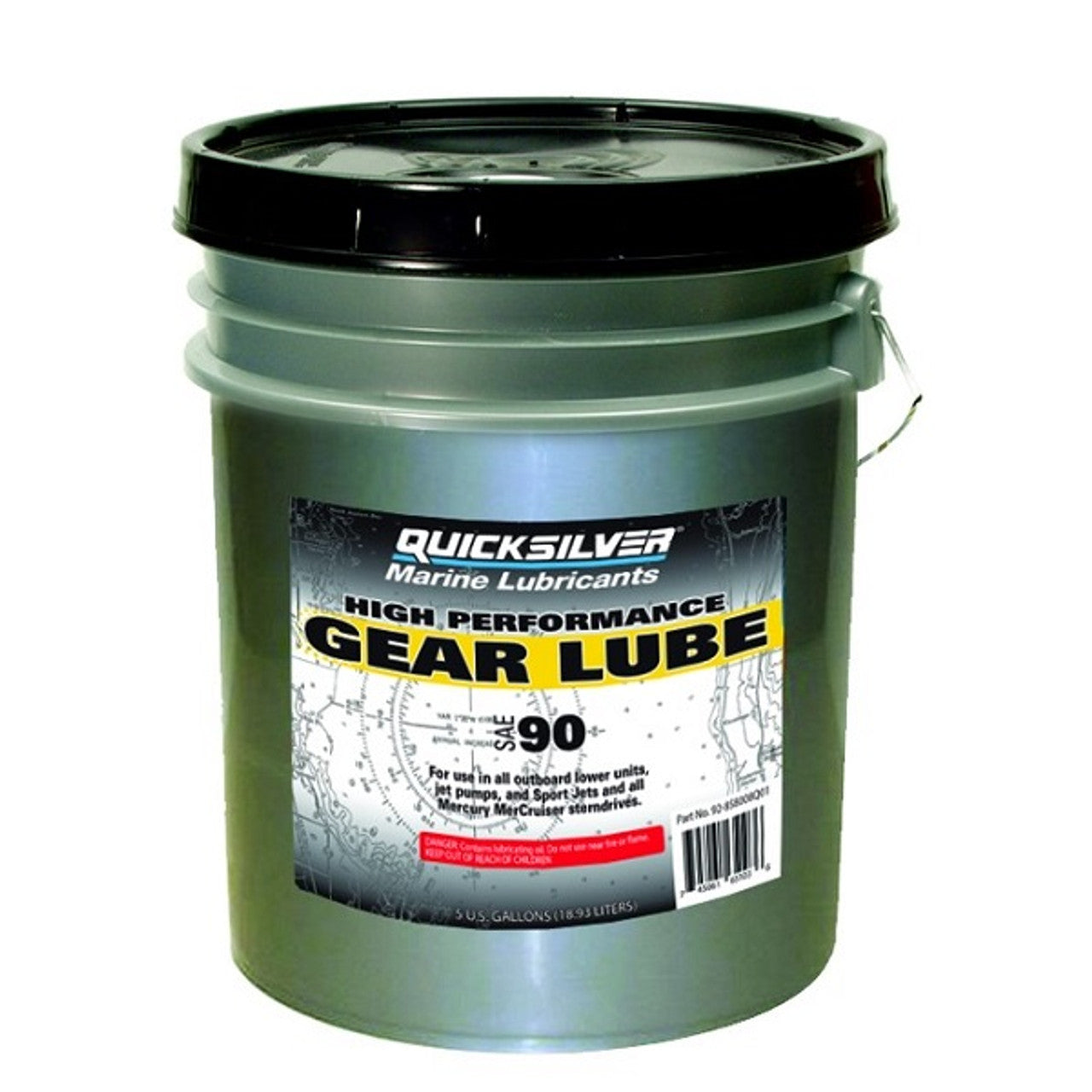 Quicksilver 92-8M0222056 Hp Gearlube-5 Gal