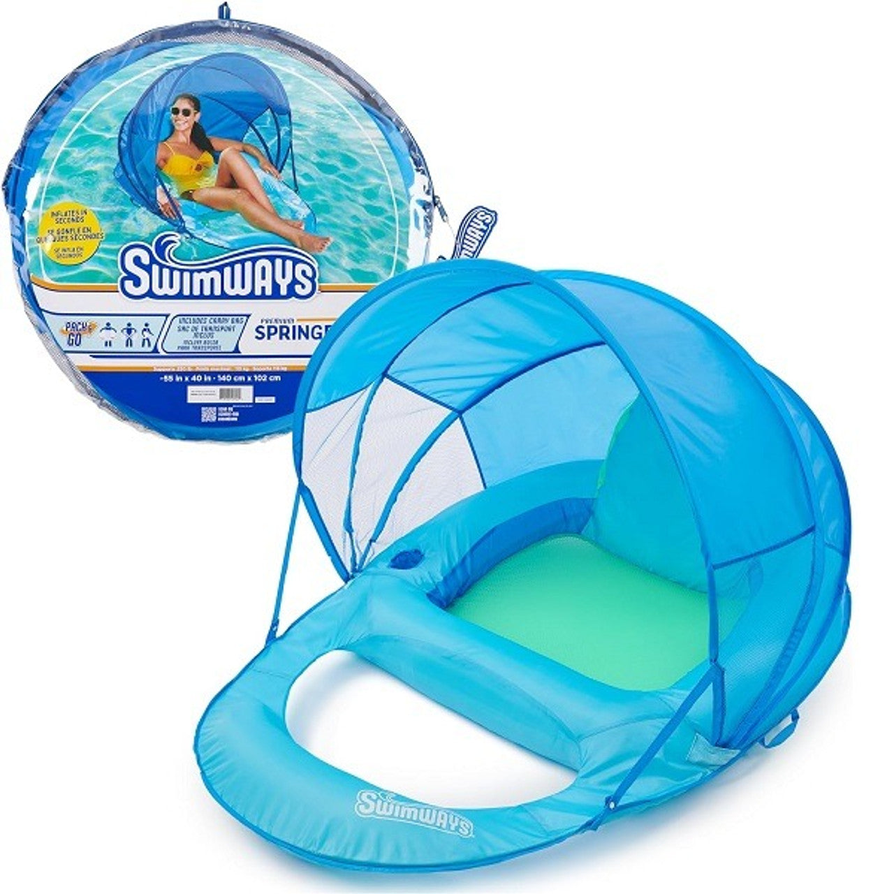 SwimWays Floating SunSeat w/Canopy