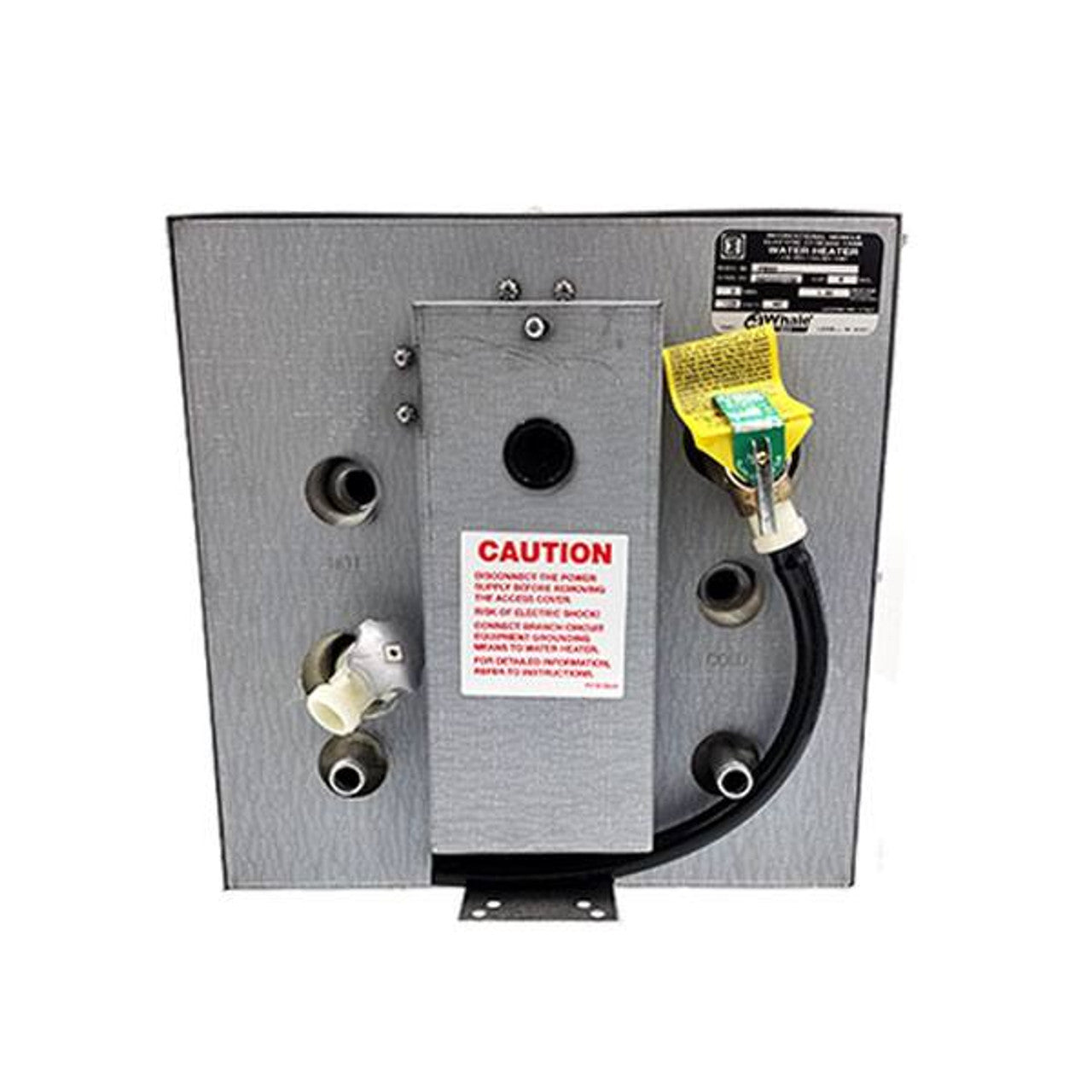 Whale 120V 6 Gallon Galvanized Marine Water Heater w/Front Exchange