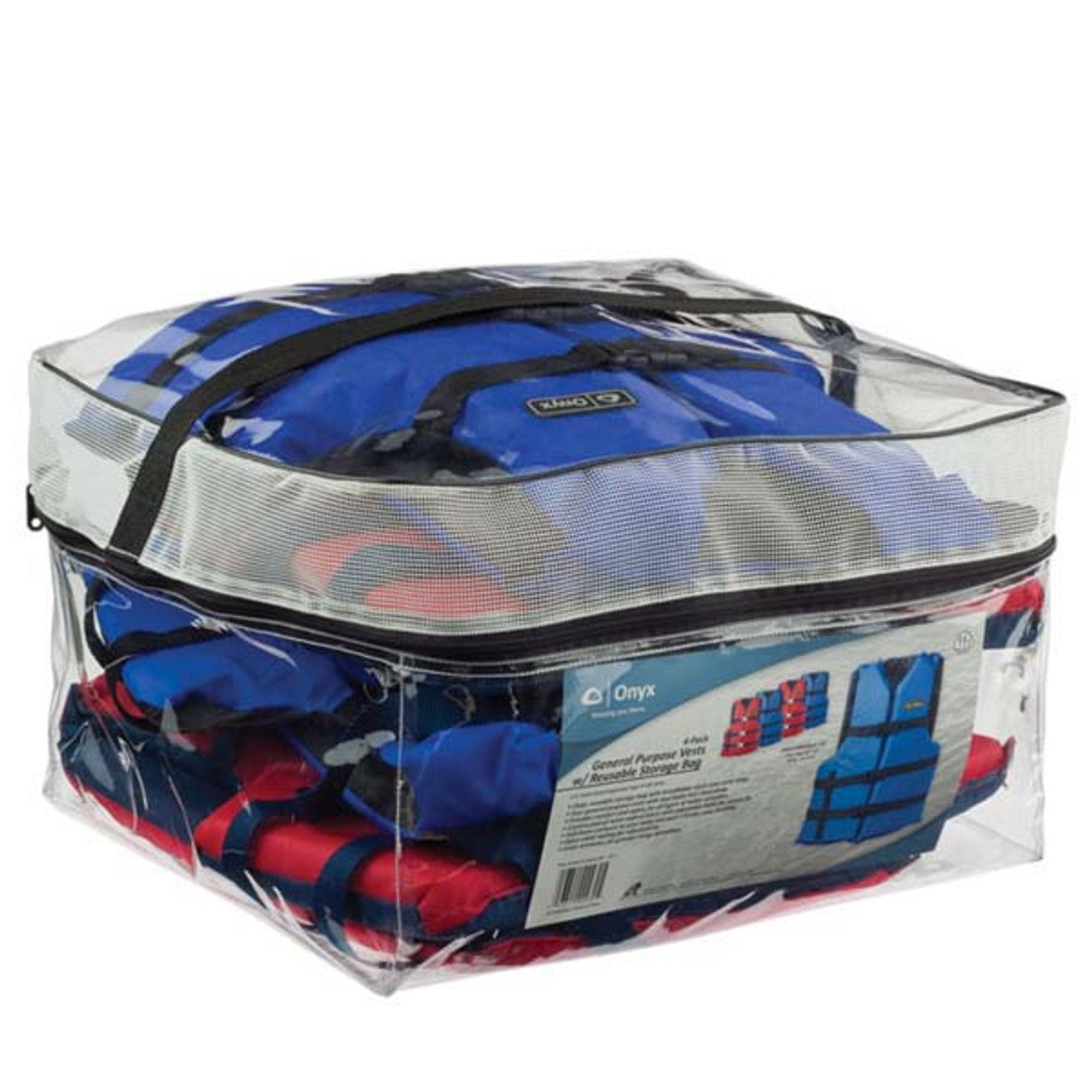 Onyx Universal Adult Life Jacket Pack w/Storage Bag