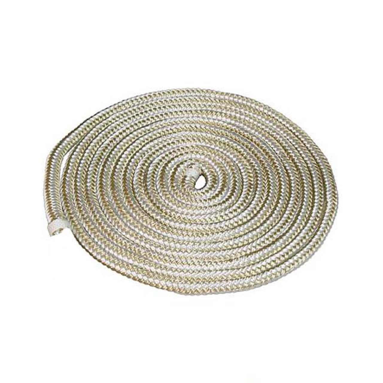 Corde en nylon doublement tressée Aamstrand - Or et blanc - Au pied