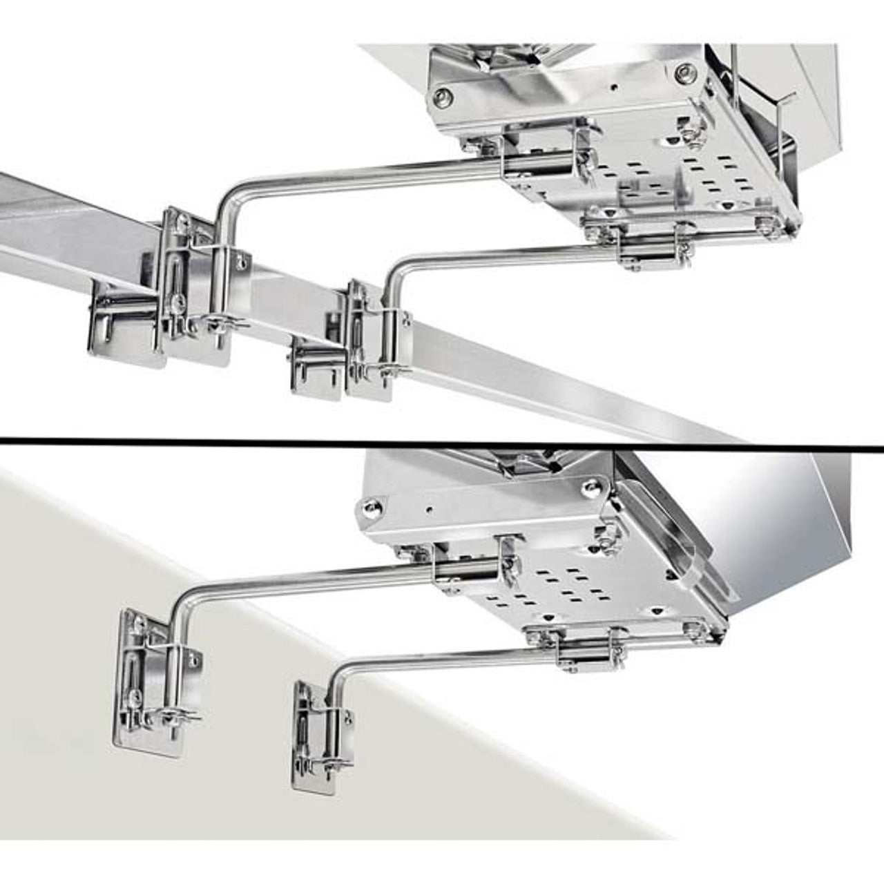 Magma Dual Extended Square/Flat Side Rail Mount