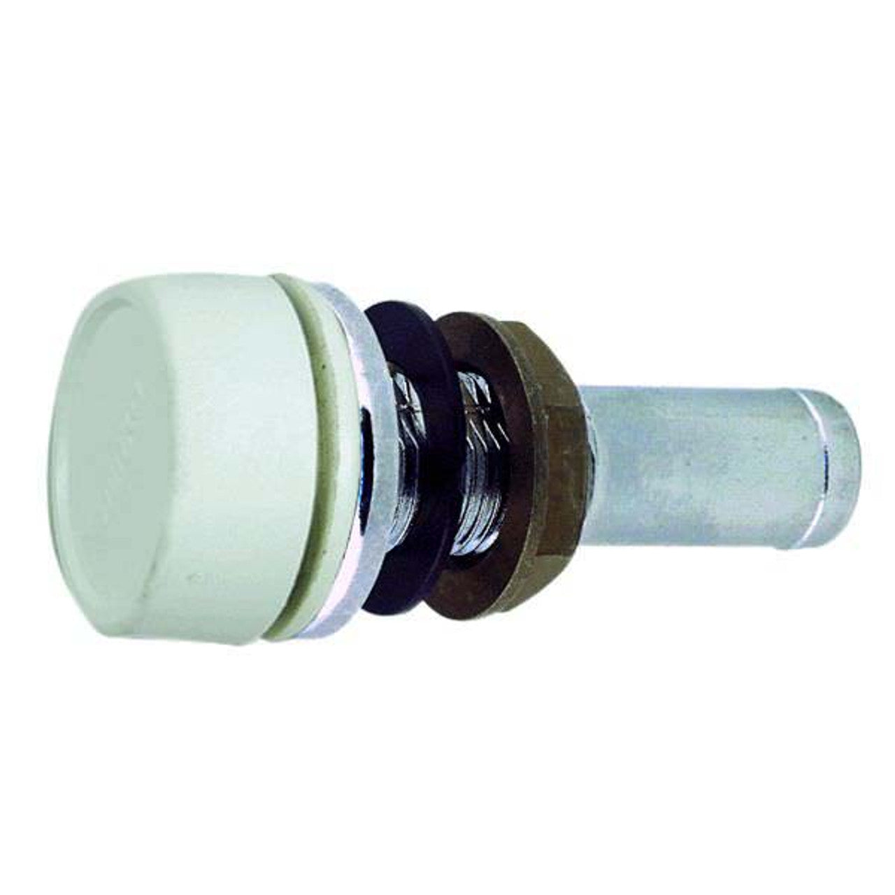Perko White/Chrome Gas Tank Vent