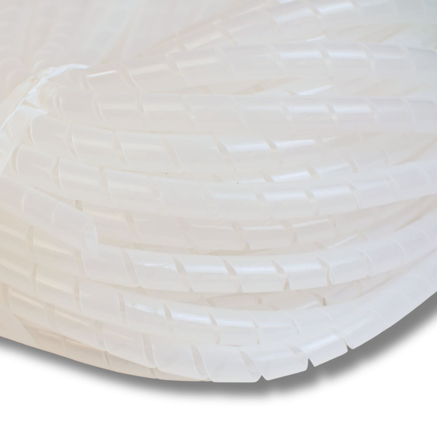 Spiral Vacuum Tubing Close-Up showing spiral wound construction