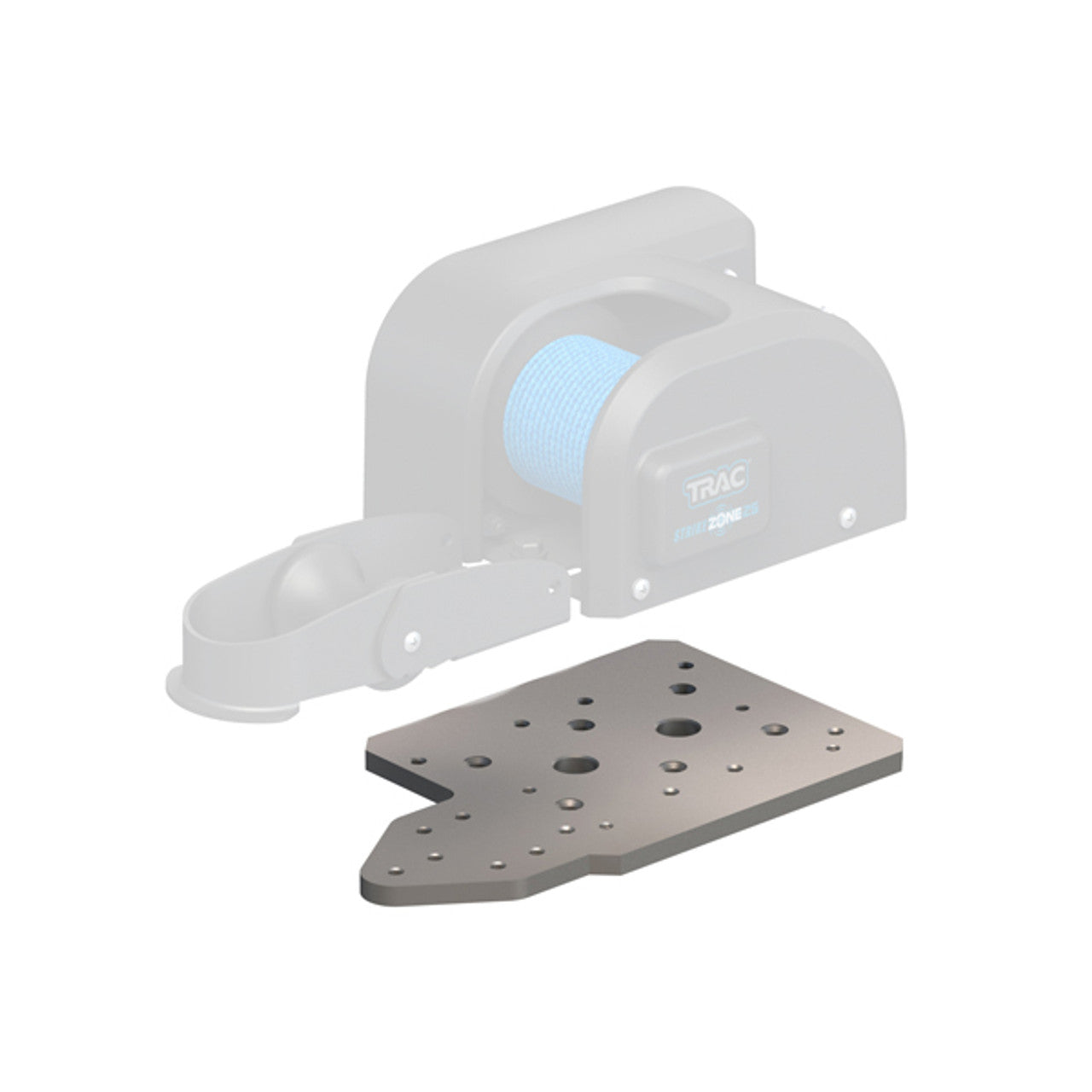 TRAC Anchor Winch Mounting Plate
