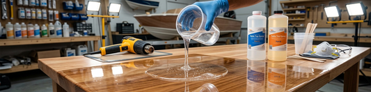 Table Top Epoxy: How to Pour a Perfect Crystal-Clear Finish Every Time