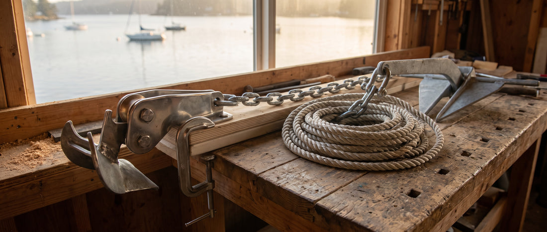 Anchor Chain Length: How Much Chain vs Rope for Your Boat Size
