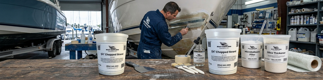 Marine Filler Types: Complete Guide to Fairing, Structural, and Cosmetic Fillers for Boat Repair