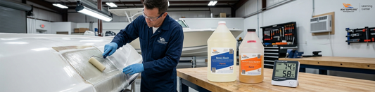Epoxy Resin Temperature and Humidity: Getting Conditions Right for Marine Repairs