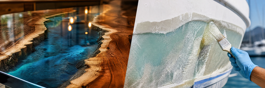 Table Top Epoxy vs Marine Epoxy: How to Choose the Right System for Your Project