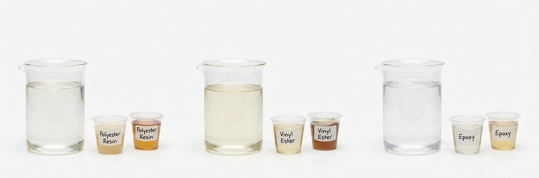 Polyester vs Vinyl Ester vs Epoxy: Which Resin Should You Use?