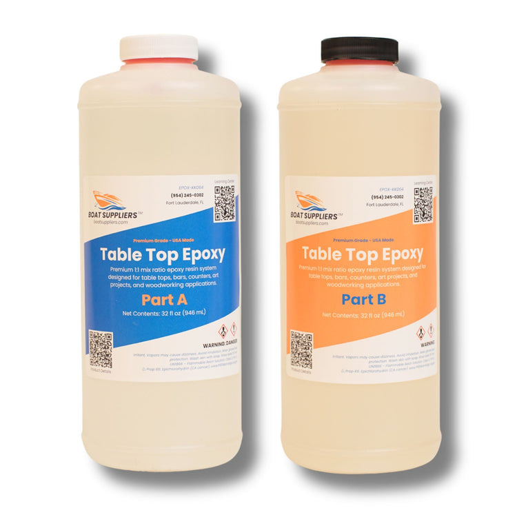 Table Top Epoxy Resin at Boat Suppliers