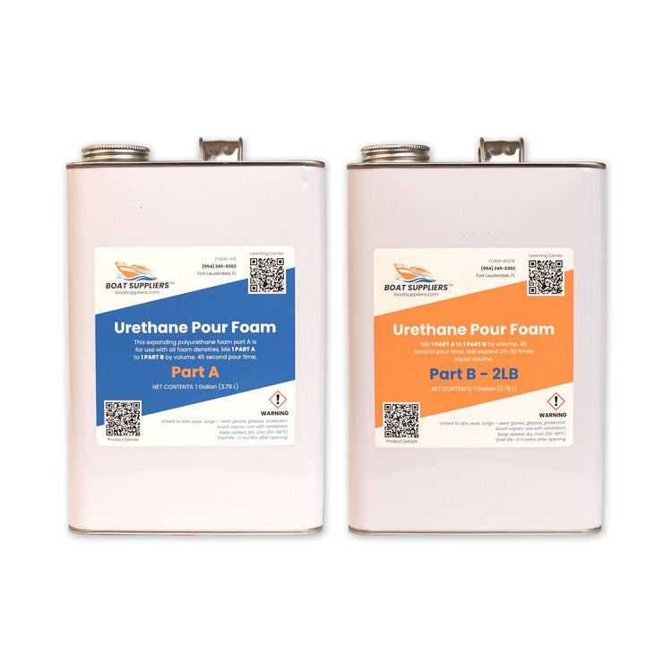 Boat Suppliers Urethane Pour Foam 2lb - 2 Gallon Kit
