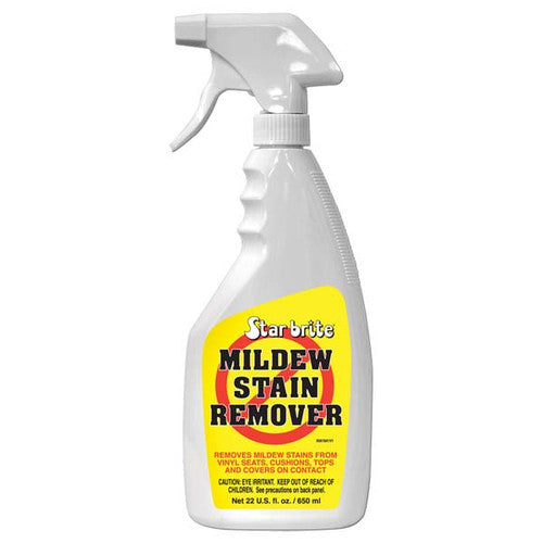 Star brite Mildew Stain Remover trigger spray bottle, marine mold and mildew cleaner