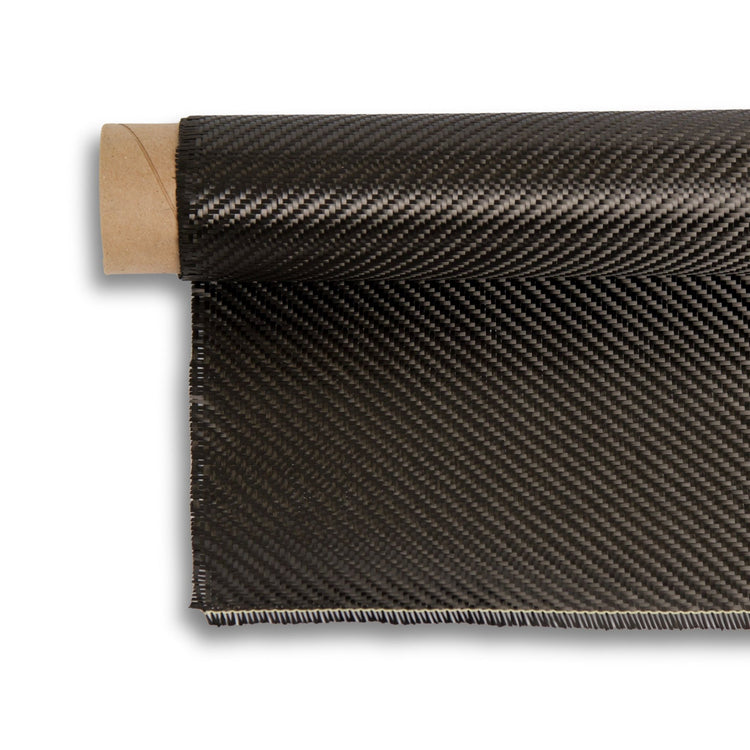 Roll of black twill weave carbon fiber fabric, marine carbon fiber category