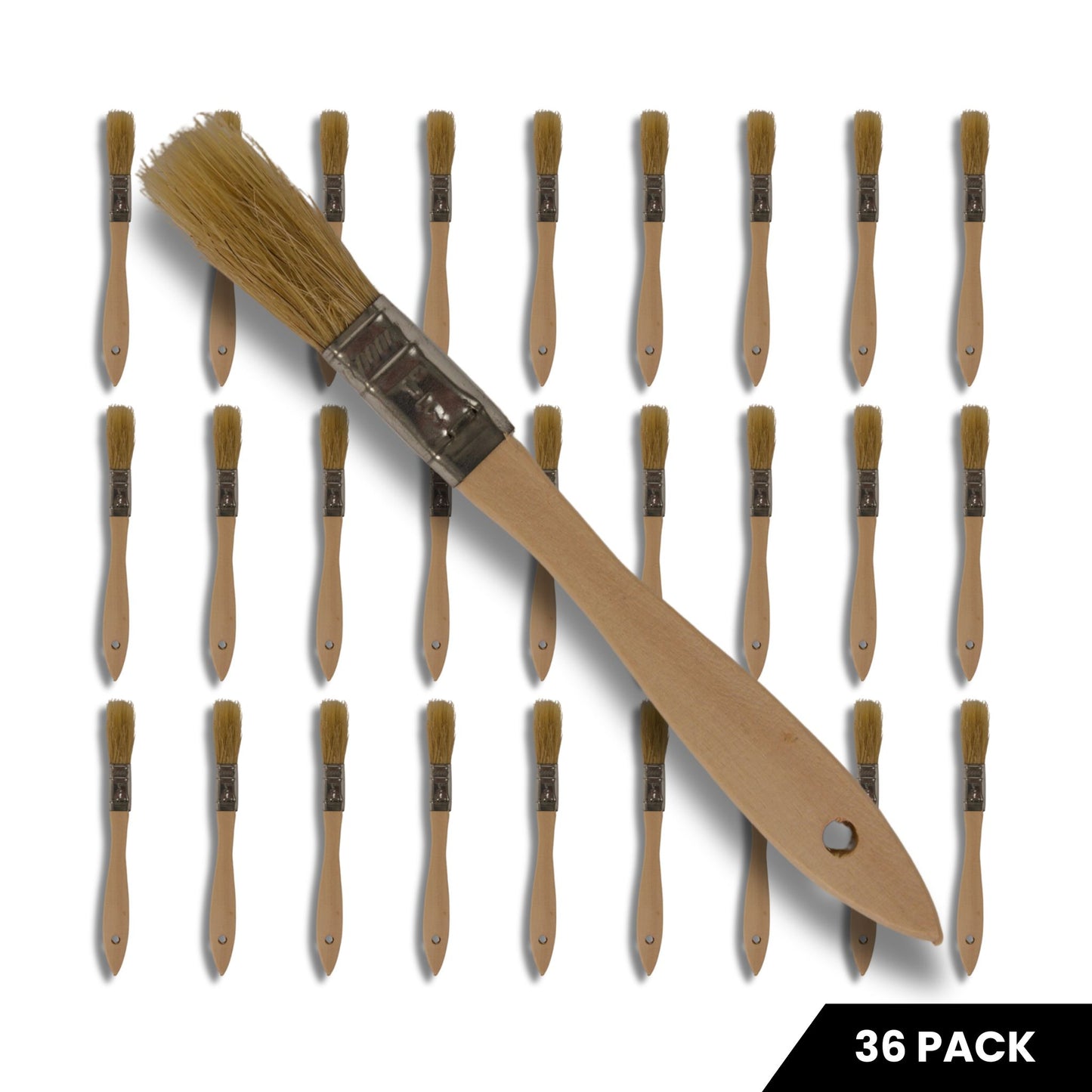 1/2" Chip Brushes - 36 Pack