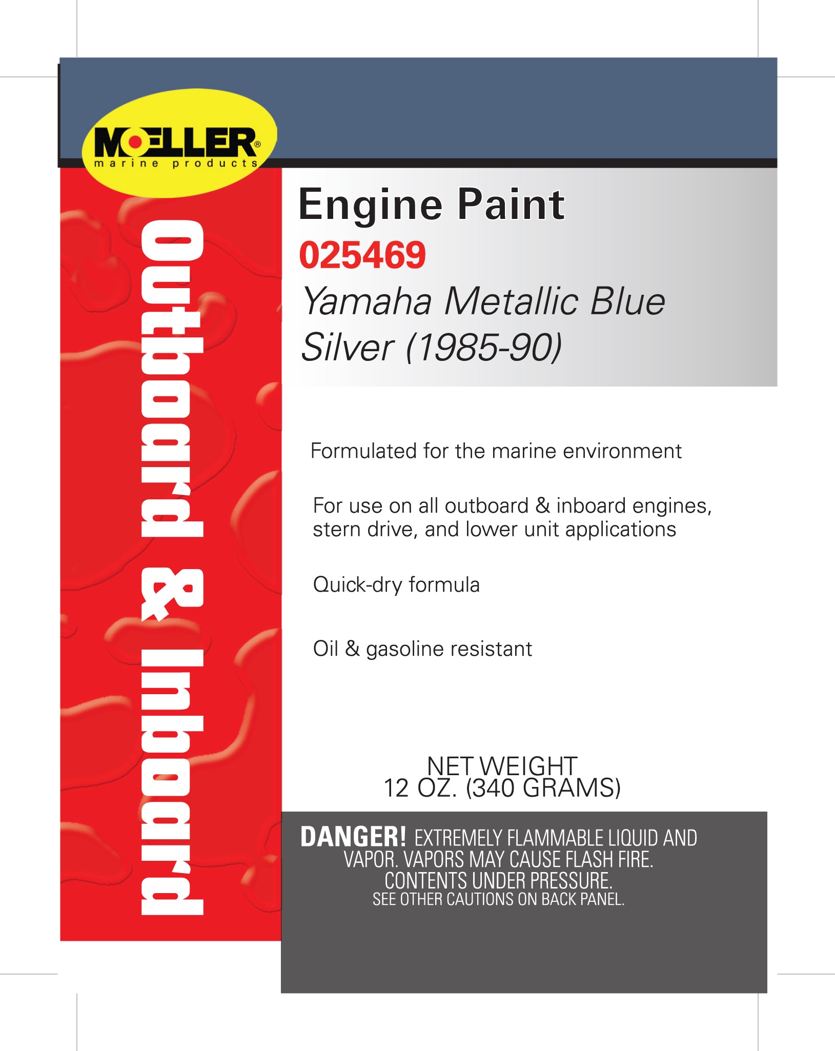 Moeller Engine Paint - Yamaha