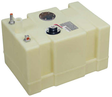 Moeller 12 Gallon Below Deck Permanent Marine Fuel Tank Square